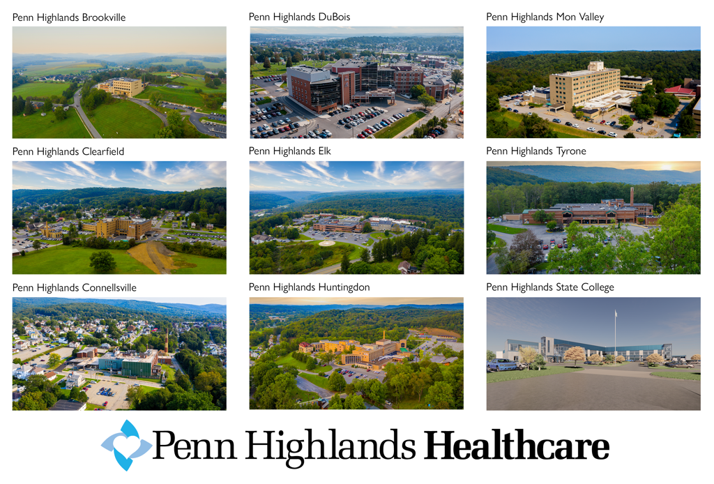 9 Hospitals 9 Hospitals of Penn Highlands Healthcare