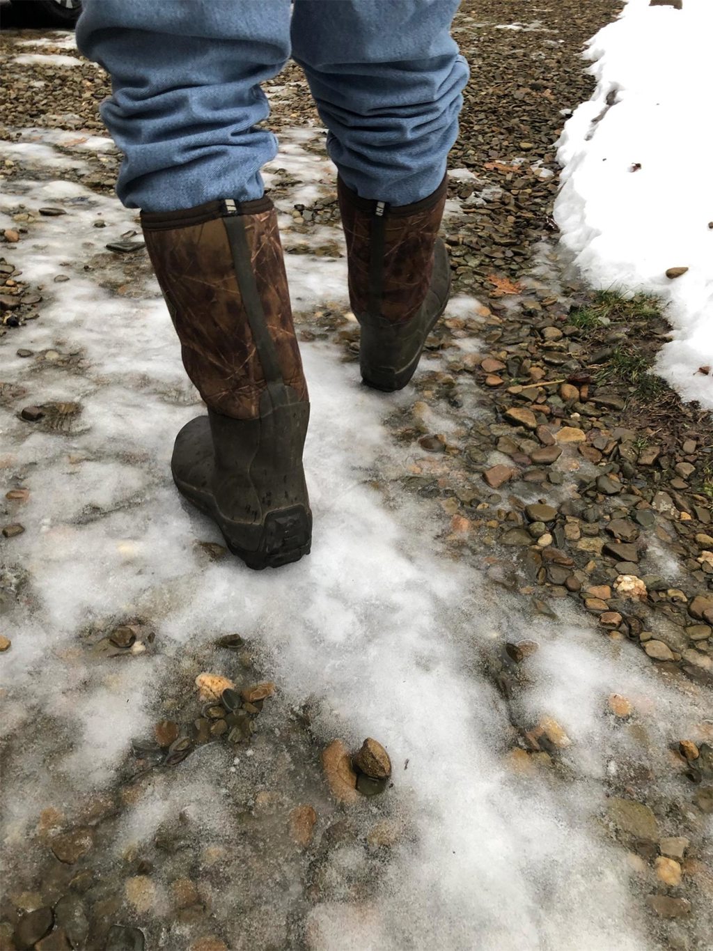 boots on ice (concussion awareness)