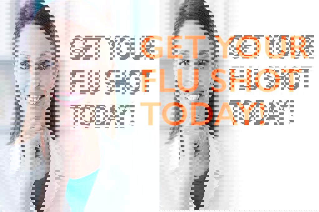 Flu Shot Banner Get Your Flu Shot Today!