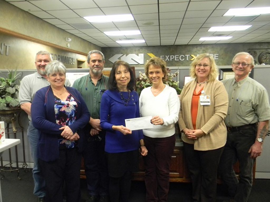 GKN Sinter Metals presented a $2,100 donation to Penn Highlands Elk