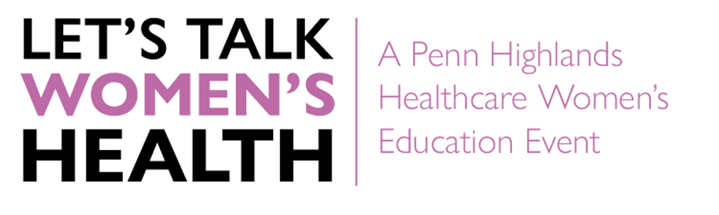 Lets Talk Womens Health Graphic