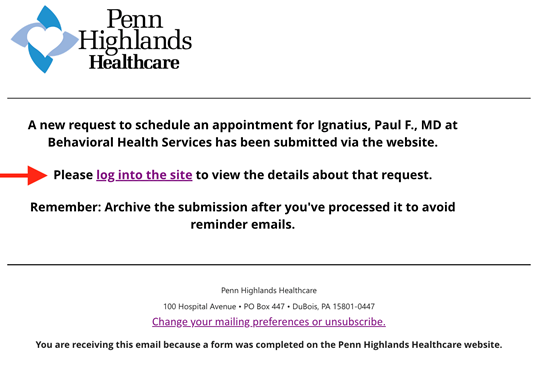 Login Email