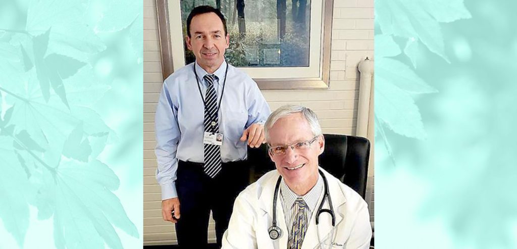 Dr. Richard Tiberio and John Andursky