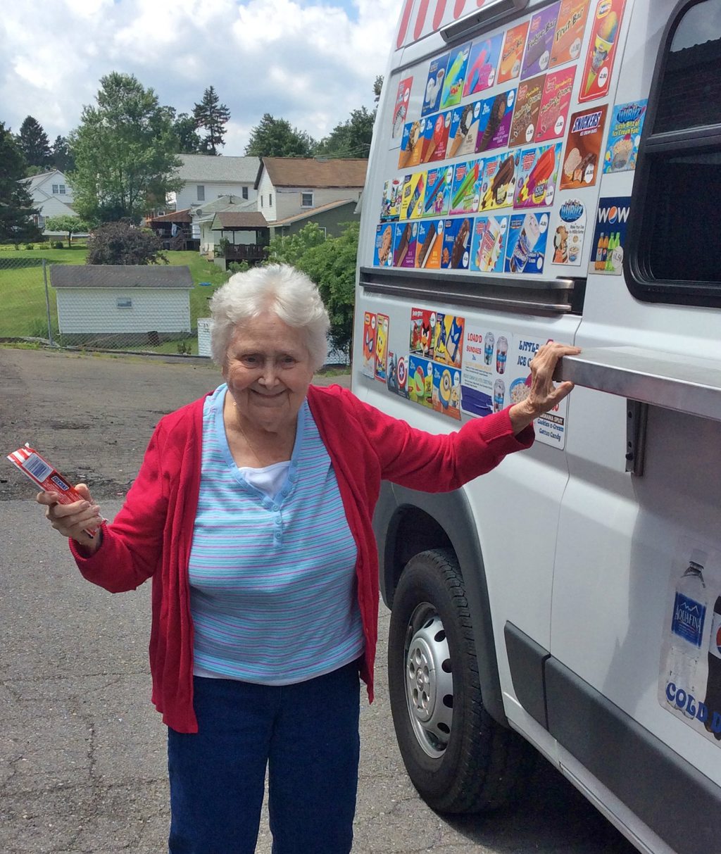 patty getting ice cream