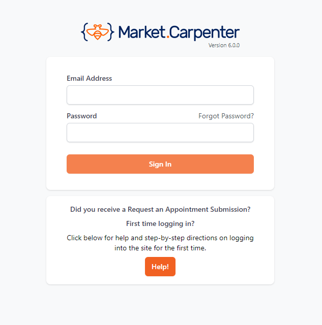 Login Screen
