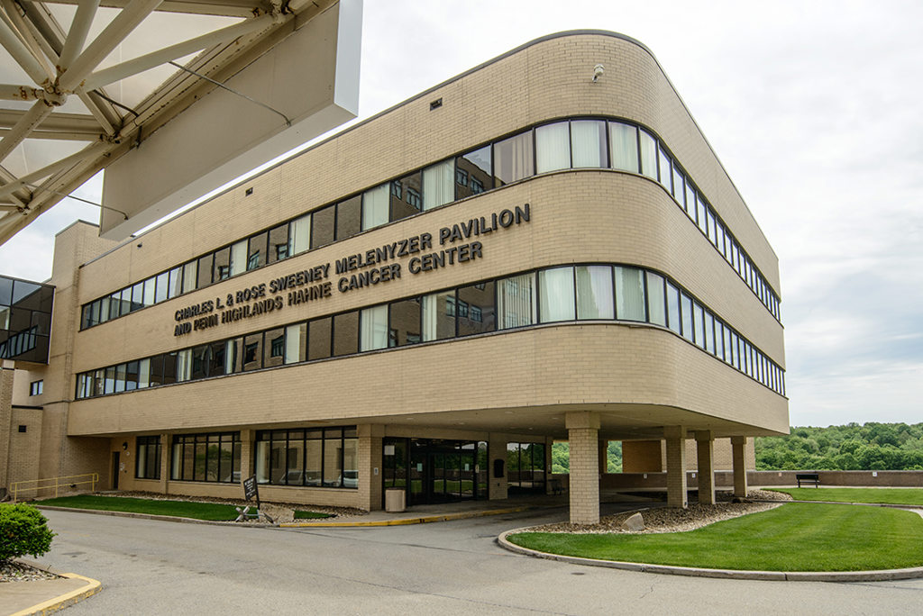 Charles L. and Rose Sweeney Melenyzer Pavilion on campus of Penn Highlands Mon Valley